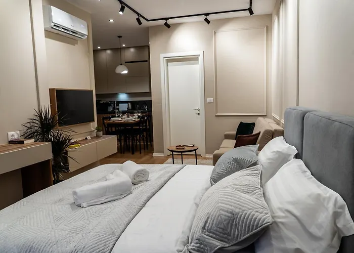 公寓 Progarden Luxury 地拉那